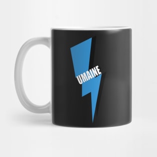 umaine lightning bolt design Mug